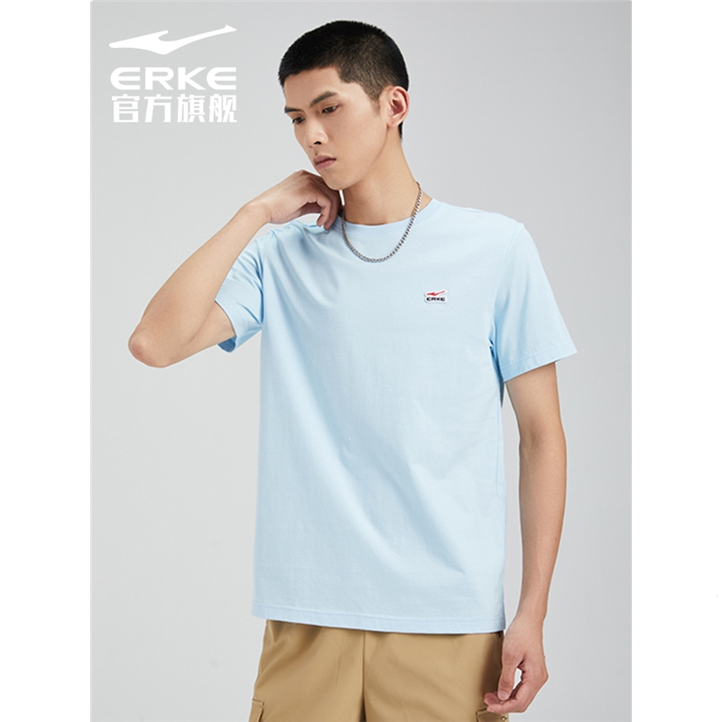 短袖2022夏季男士运动上衣体恤情侣短袖简约棉半袖t恤