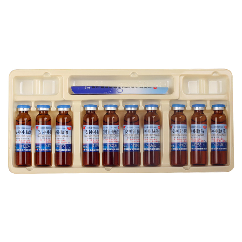 [5盒]敖东安神补脑液10ml*10支/盒生精补髓 益气养血强筋安神 用于肾精不足 气血两亏