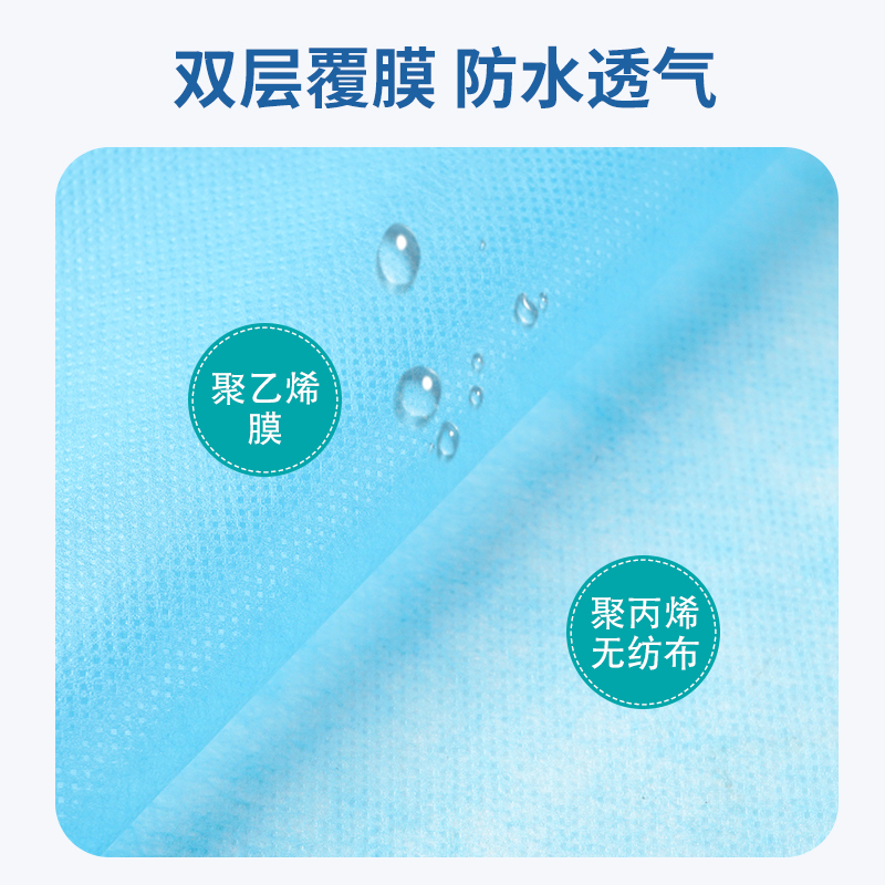 江赫一次性使用中单80×120cm 5片/袋无菌级环氧乙烷灭菌 护理垫隔离防护垫子无洞型孕妇老人孩子使用中单高清大图