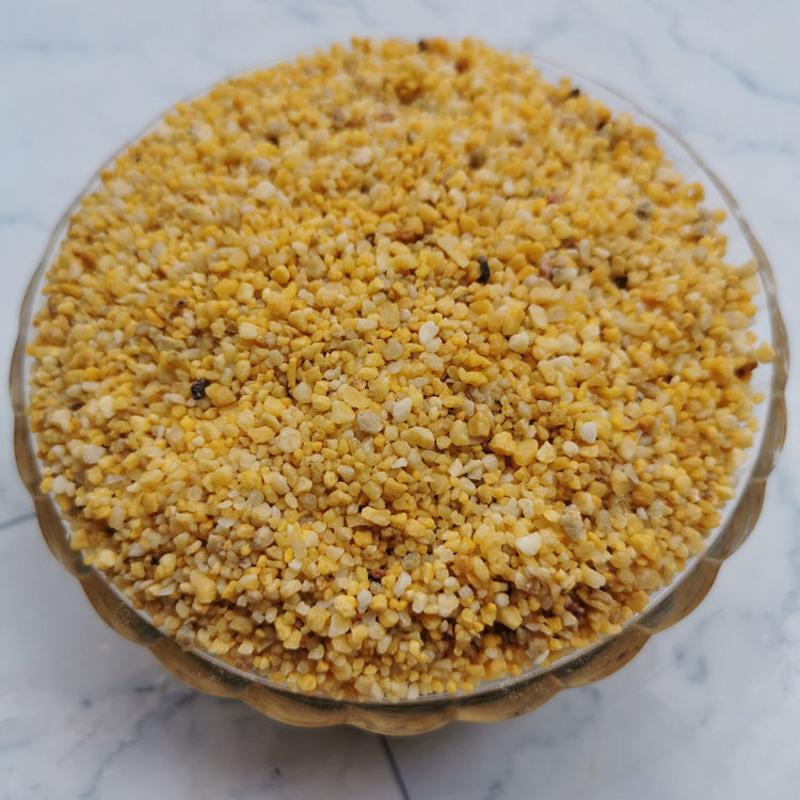 黄金沙300g鱼缸造景石头原生底砂化妆沙小彩石头天然河沙铺底乌龟缸