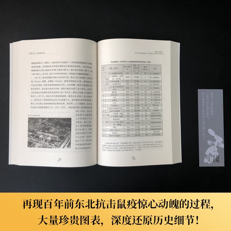 醉染图书鼠疫斗士(伍连德自传上下)9787553975795高清大图
