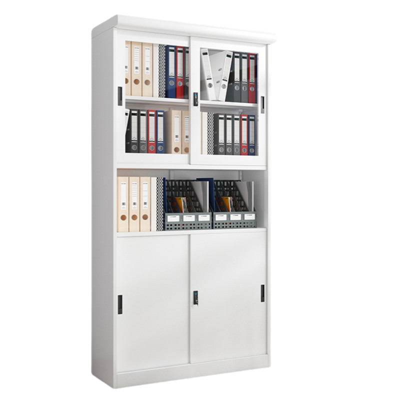 智叶舟办公柜1000*380*2000mm台高清大图