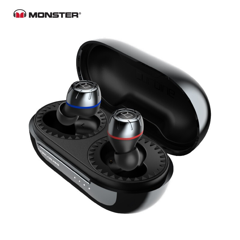 MONSTER/魔声 Turbine Airlinks 涡轮真无线蓝牙入耳式重低音耳机40周年巨献