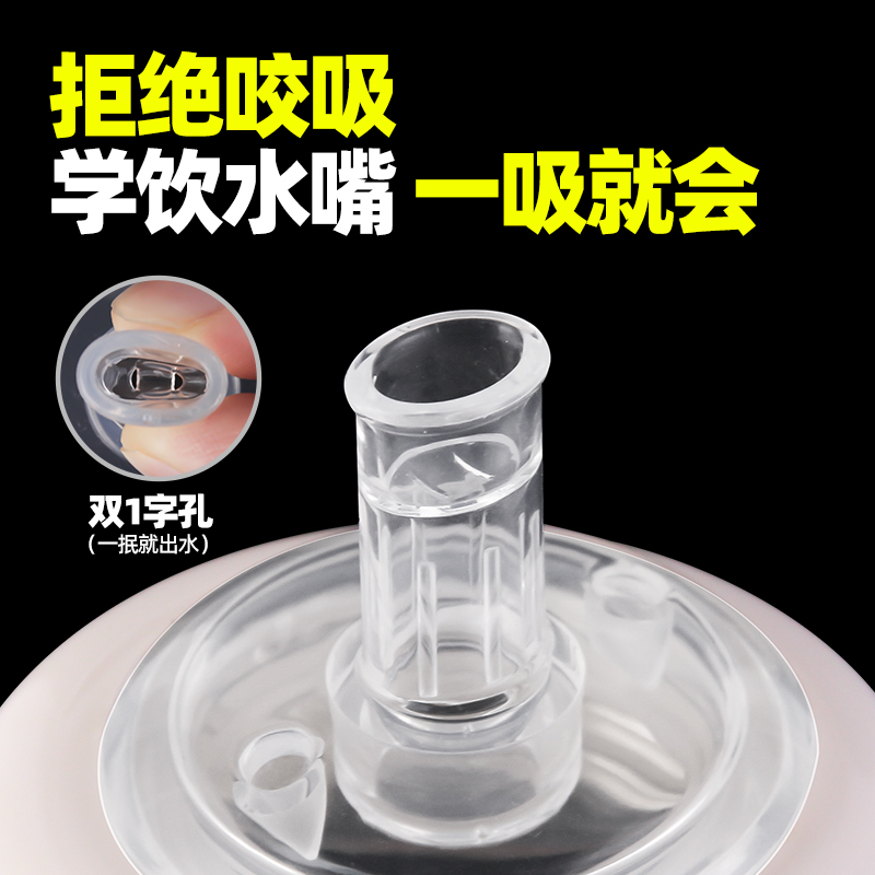 2个装L号奶嘴(适合6个月以上)适配飞利浦新安怡奶瓶配件高清大图