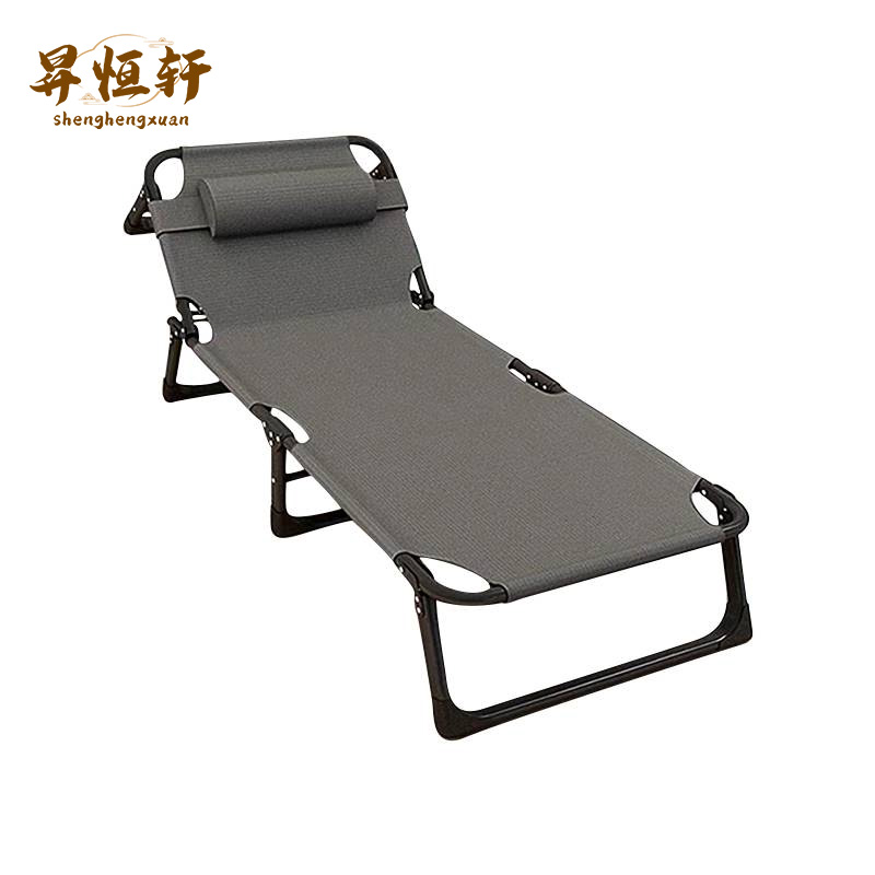 昇恒轩折叠床单人家用办公室午睡便携躺椅简易陪护午休行军床折叠床 193*66*30cm 张高清大图