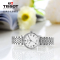 天梭(TISSOT)瑞士手表 时尚 魅时系列钢带女士石英表T109.210.11.033.00
