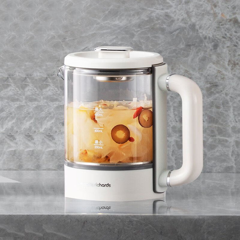 摩飞电器(MORPHY RICHARDS) 破壁豆浆机600ml 全自动清洗免过滤 白色 MR8200高清大图