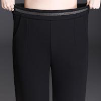 迪鲁奥(DILUAO)40岁50岁妈妈穿的加绒裤直筒裤女秋冬外穿长裤中年妈妈裤子冬季保暖棉裤休闲女裤