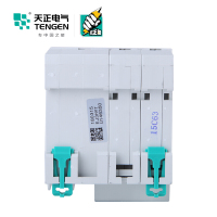 天正电气 TGB1NLE-63 2P C 63A 6KA AC230V 01070240044 微断漏电保护