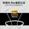 EDIFIER/漫步者 W200BT FREE无线蓝牙耳机颈挂脖式运动降噪入耳运动男女 白色