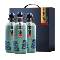 年份潭酒2014 酱香型白酒53度坤沙陈年老酒收藏送礼整箱500ML*3礼盒装