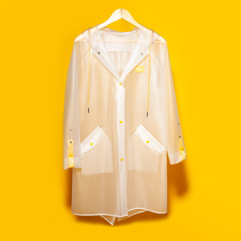 衷情雨雨衣外套女时尚长款全身透明成人网红骑行徒步防护女士雨披