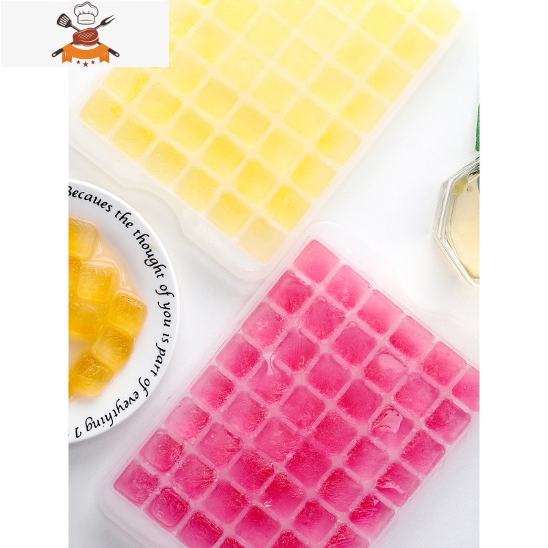 冰块模具家用自制雪糕冰盒速冻器带盖做冷饮小号冰格器冰棒盒子 敬平 288小格冰格[共6层]+长方形3.7L+送冰铲高清大图