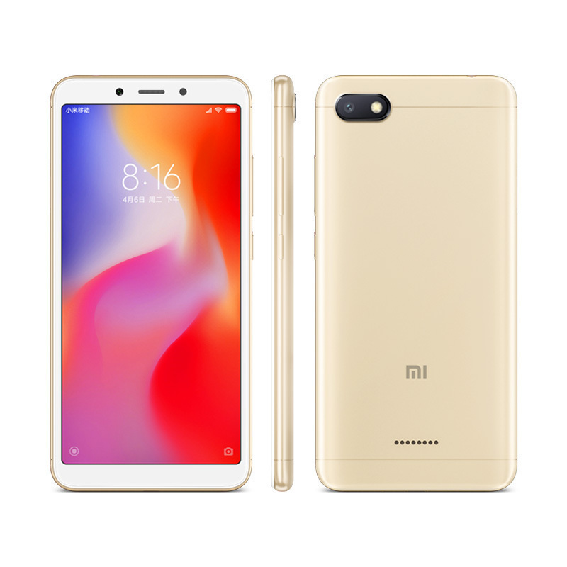 小米 (MI) Redmi6A 3GB+32GB 流沙金 移动联通电信全网通4G手机