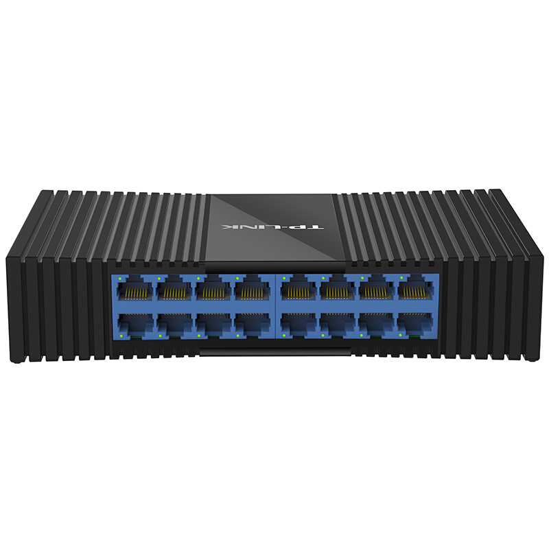 普联(TP-LINK)16口百兆交换机网络分线器分流器 TL-SF1016M高清大图