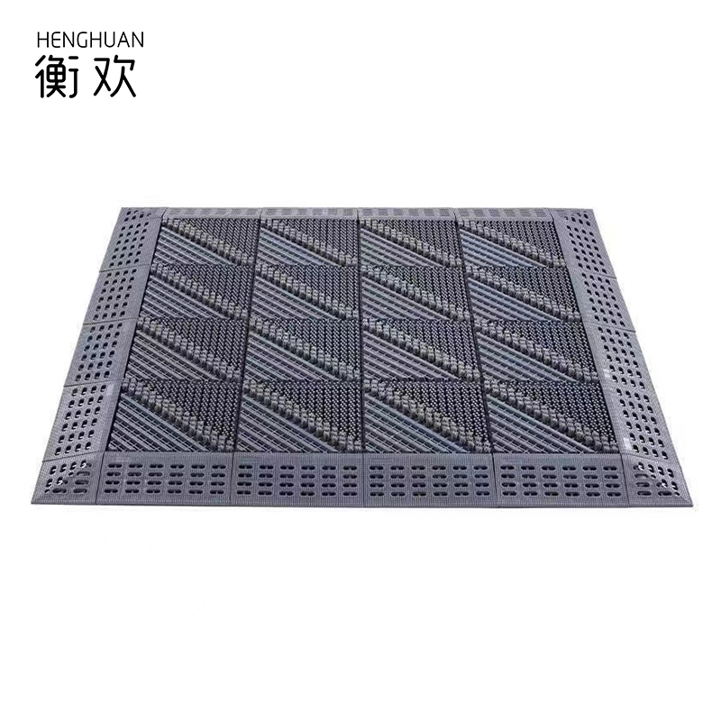 衡欢(HENGHUAN)塑胶镂空拼装防滑地垫 RZ-DZ03/平方米(15cm*15cm*2.5cm)高清大图