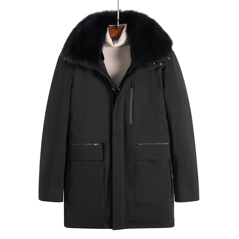 熠步骆驼男士羽绒服