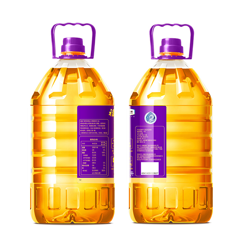 中粮福临门营养家黄金小黑葵葵花仁油-5L