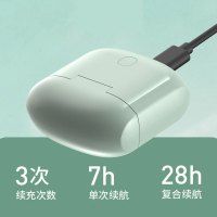 EDIFIER/漫步者 LOLLIPODS 2022 真无线蓝牙耳机入耳式降噪运动游戏新款 薄绿色