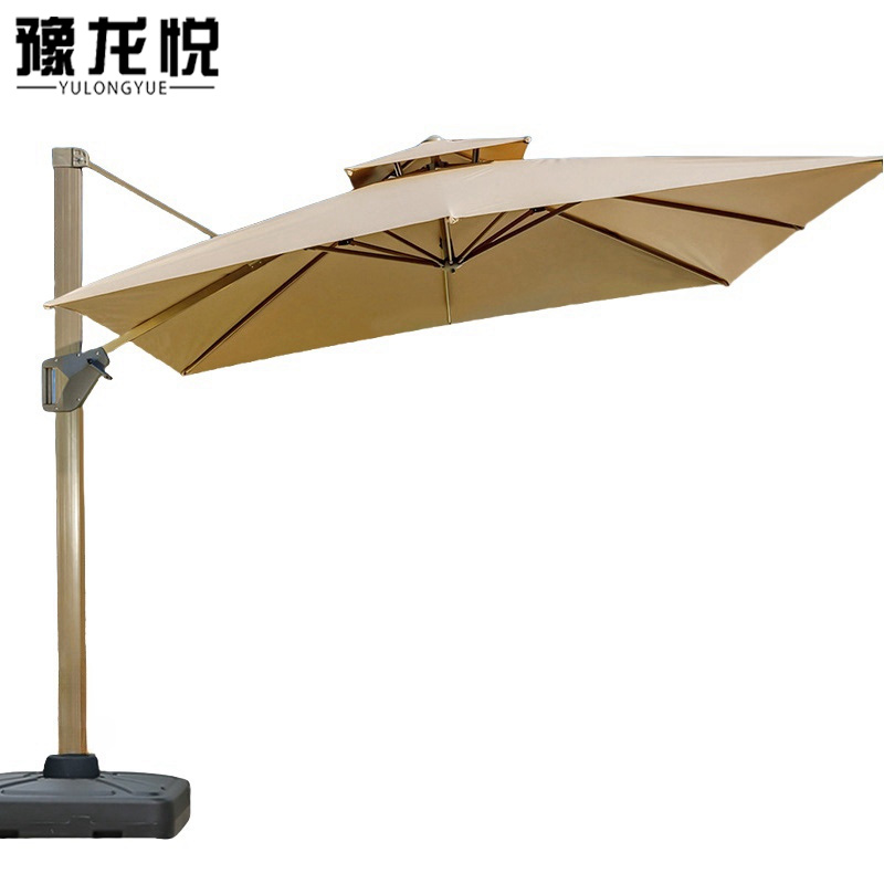 豫龙悦户外遮阳伞 户外遮阳伞可折叠3000*3000*2750mm把