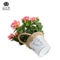 山之只 杜鹃花仿真花 MZ0155 个