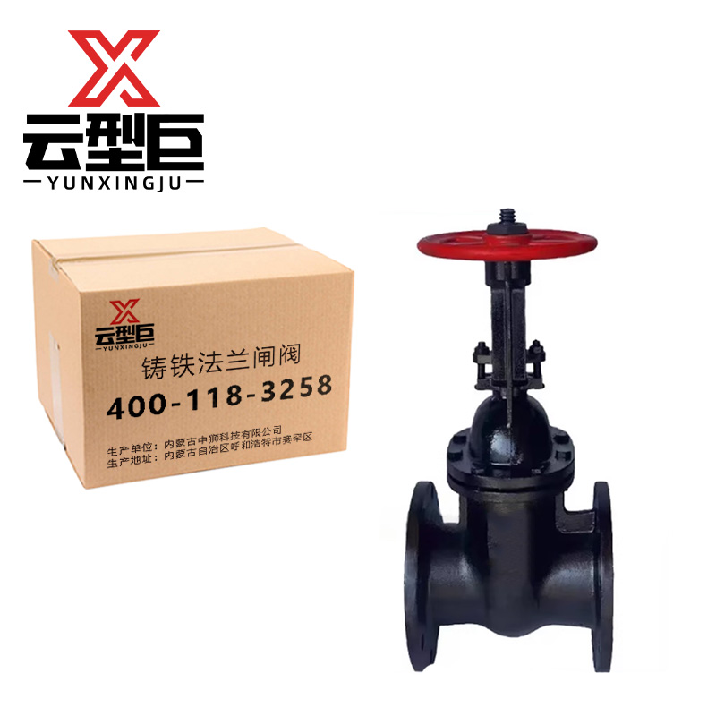 云型巨 铸铁法兰闸阀 Z45T-16明杆DN150 个高清大图