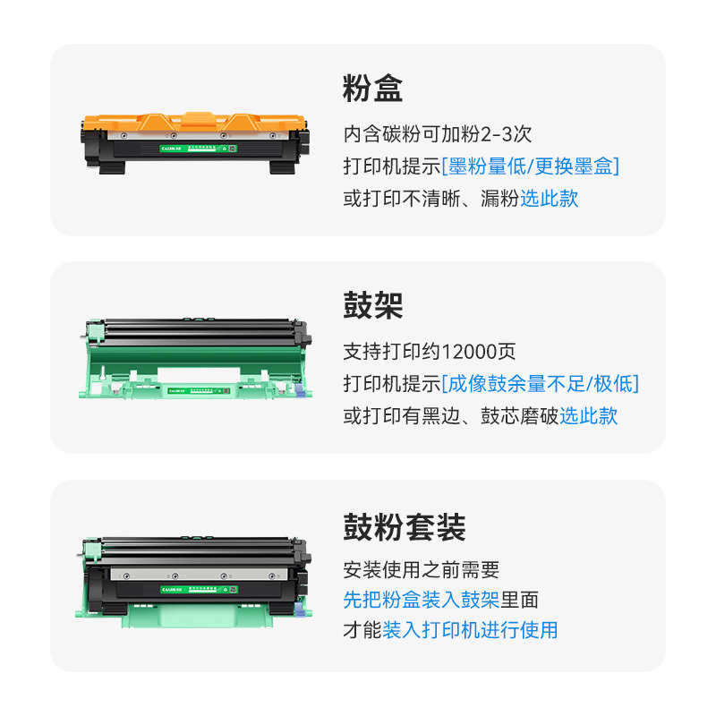 才进荣耀版适用奔图pd-317硒鼓pantum P3507dn粉盒P3201dn激光易加粉墨盒P3501dn碳粉盒P34