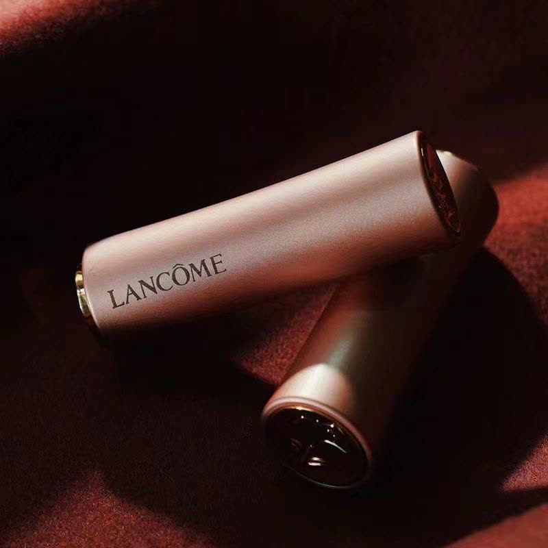 兰蔻(LANCOME)口红羊绒雾面半哑光唇膏小蛮腰粉金#289羊绒暖棕 浓郁显色3.4g图片