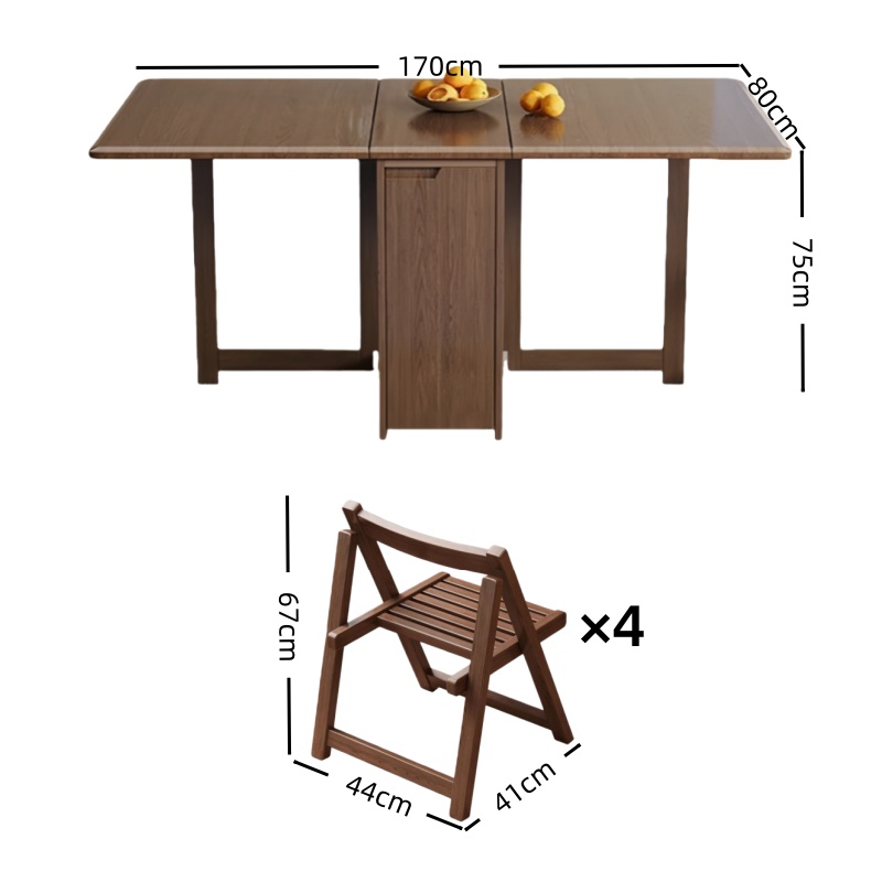 璎蕙 餐桌一桌四椅 套