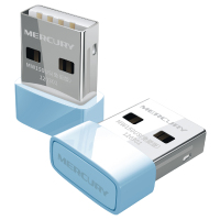 水星(MERCURY)MW150US(免驱版)USB无线网卡随身wifi接收器台式