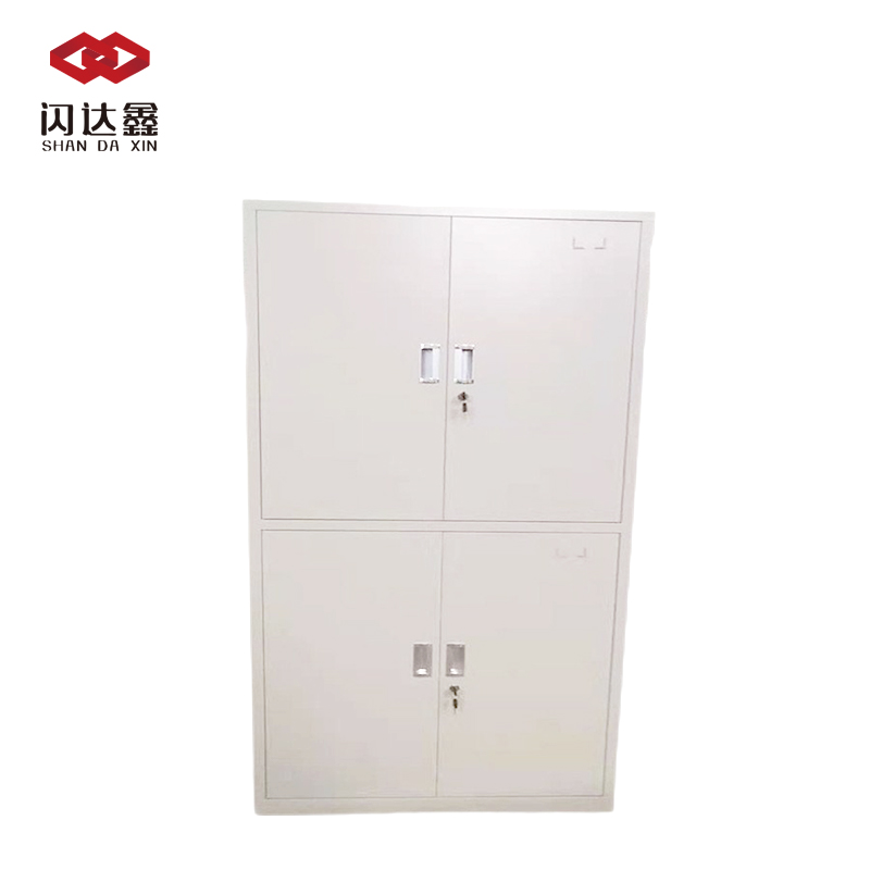 闪达鑫 厚1.0对开四节档案柜 1850*900*400mm/个高清大图