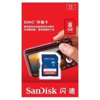 [免邮]SANDISK(闪迪) 8G(CLASS4) SDHC高速存储SD卡