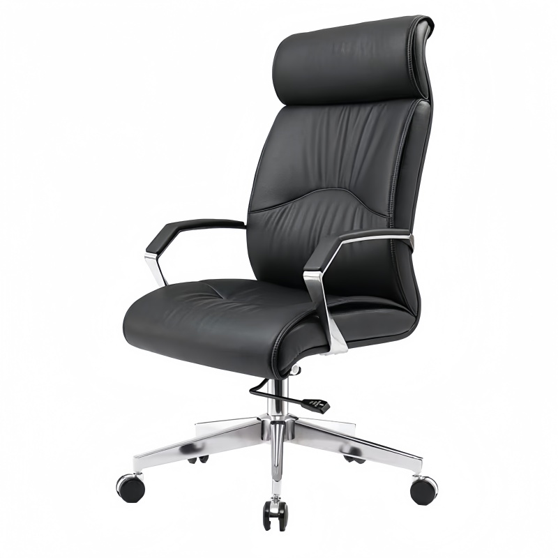 蕃蒂转椅黑色把高清大图