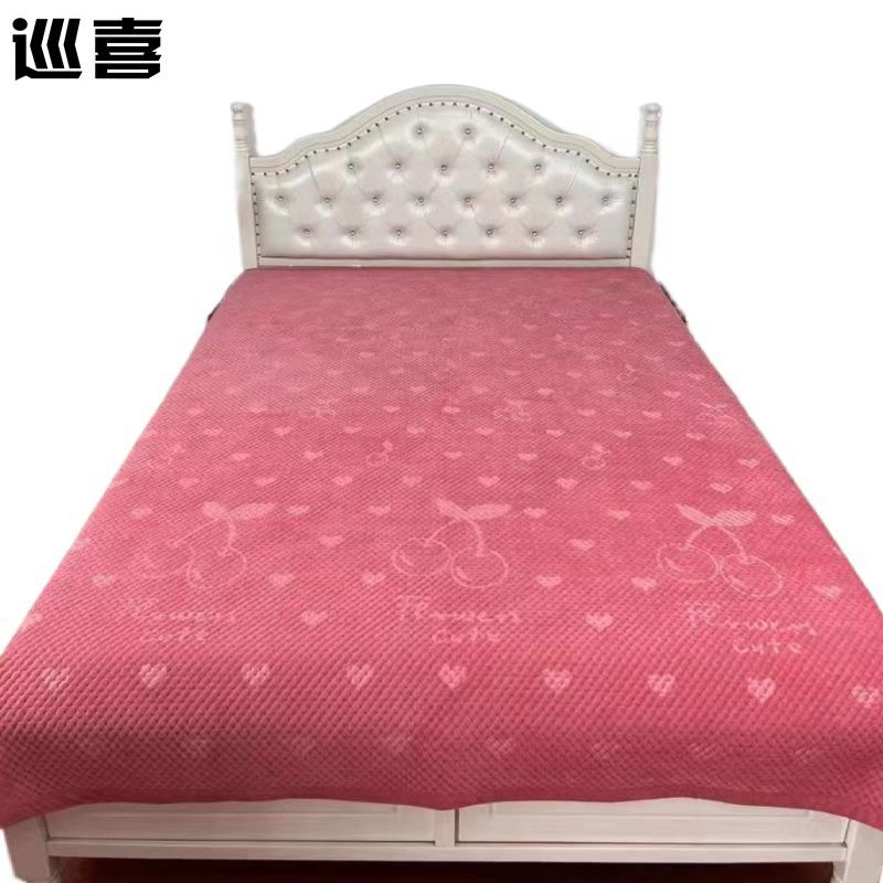 巡喜 压花床盖 200X230cm (条)高清大图