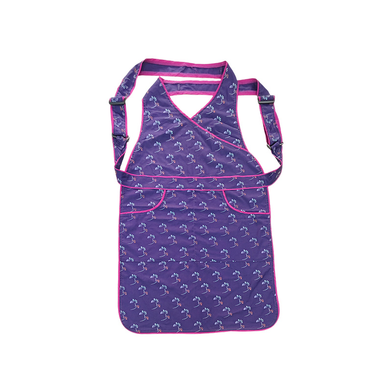 米希雅 前台紫色围裙 均码 条