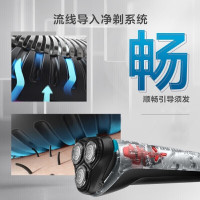 飞利浦(PHILIPS)三刀头剃胡刀透明机身S1118/02