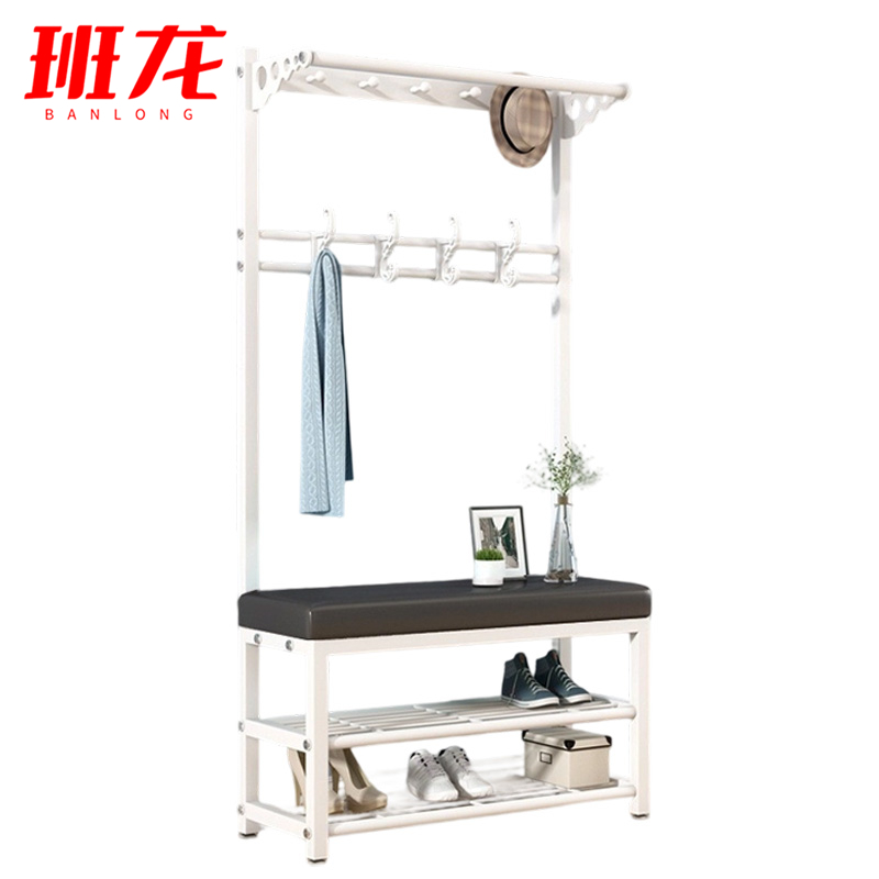 班龙衣帽架鞋凳A80个高清大图
