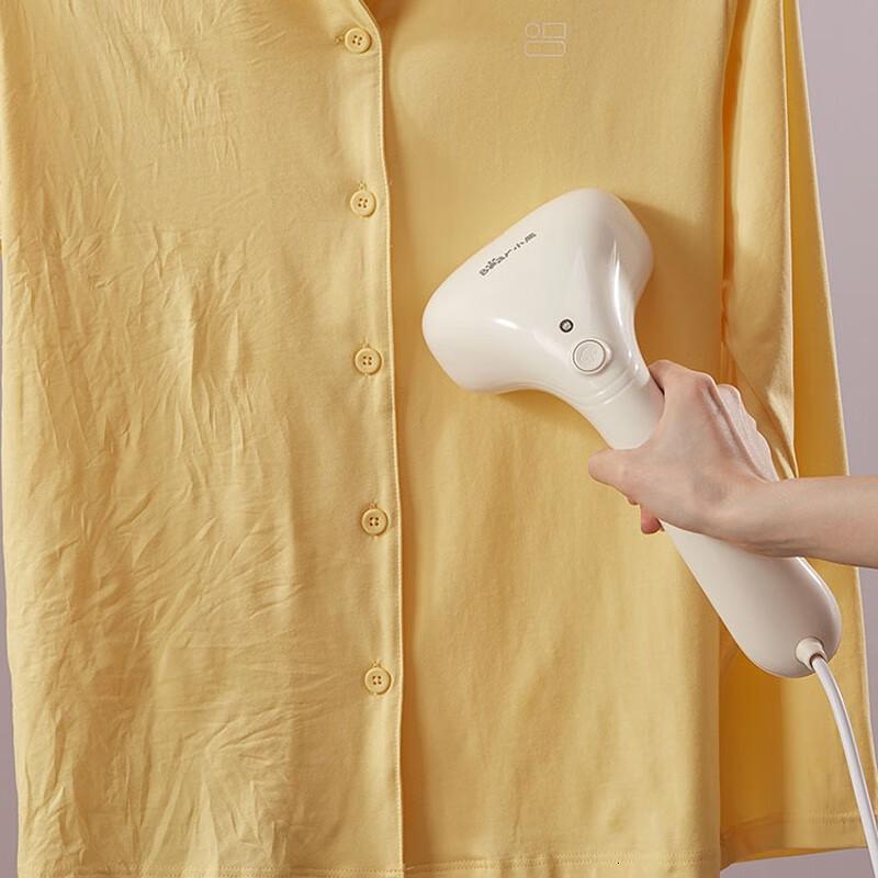 小熊(Bear)挂烫机家用熨斗熨烫机手持挂烫机蒸汽熨斗小型电熨斗蒸汽挂烫机烫熨机淡黄色GTJ-W10N1高清大图