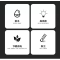 鄂远(EYUAN) EY-GD9200-30W LED防眩投光灯室外三防泛光灯壁灯顶灯 灰色
