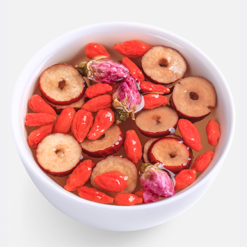 红枣桂圆枸杞茶泡水喝袋装红枣片女桂圆红枣枸杞茶姨妈茶叶花草茶