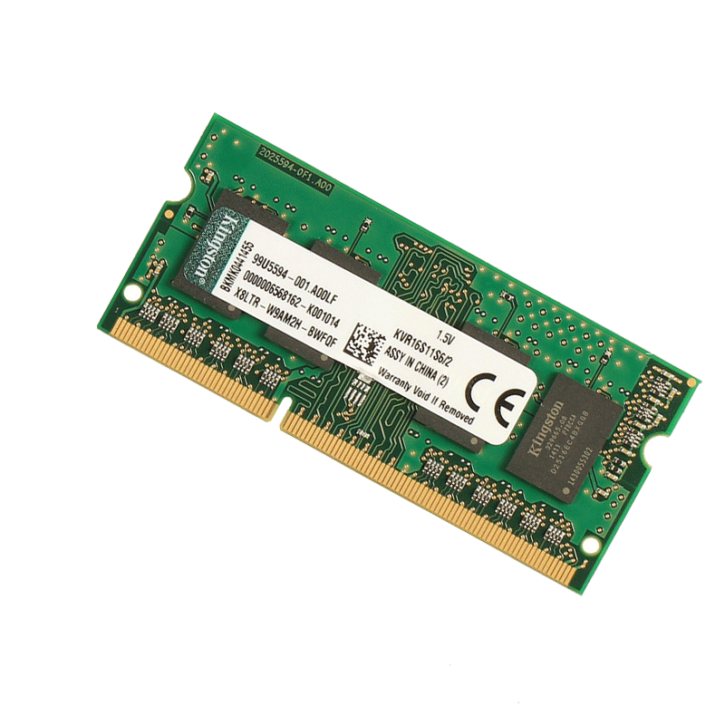 金士顿(Kingston) 2G DDR3 1600 笔记本内存条 KVR16S11/2