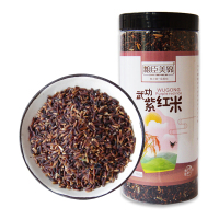 粮臣美锦 武功紫红米 软糯富硒 大米 养生五谷 农家自产生态米760克