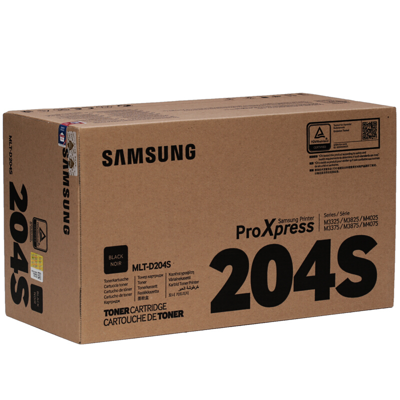 三星（SAMSUNG）MLT-D204S黑色粉盒(SU943A)(适用SL-M3325 M3825 M4025）高清大图