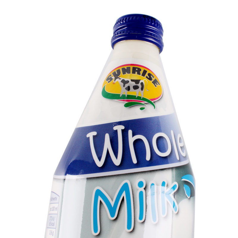 黎明·慕思兰德 全脂纯牛奶500ml*6(玻璃瓶)/装 德国原装进口