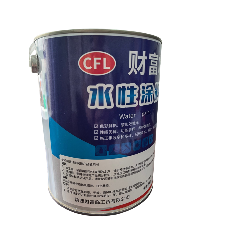 财富临 反光漆 黄色 5kg 桶高清大图