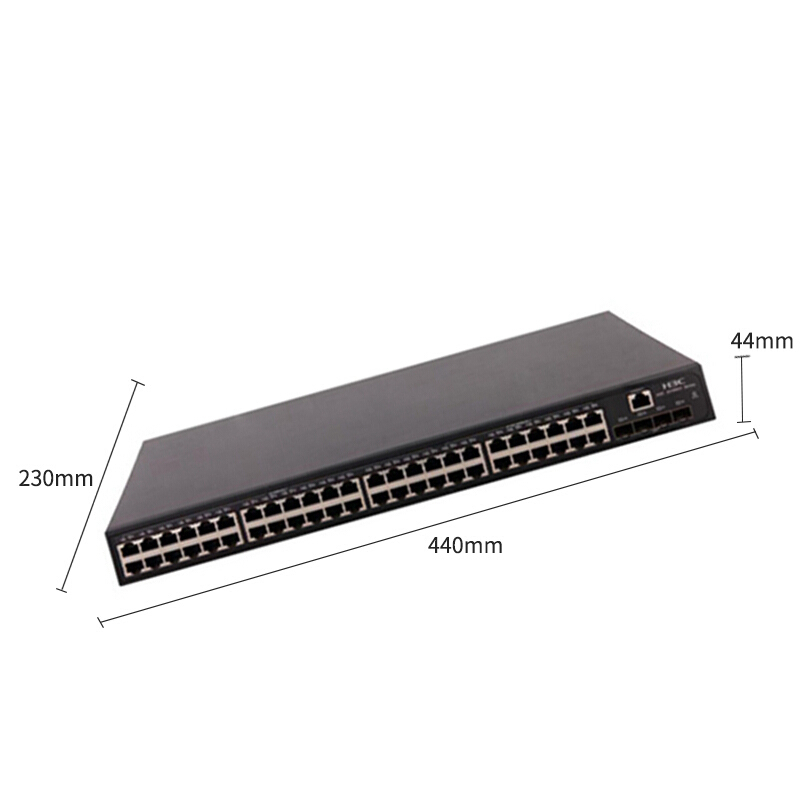 华三(H3C) LS-3100V3-52TP-SI 48口千百兆组合管理交换机