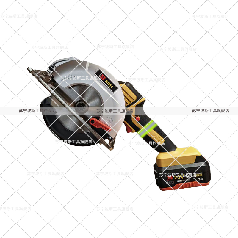 波斯(BOSI) 荧光系列无刷锂电单手圆锯 20V/4.0Ah 台高清大图