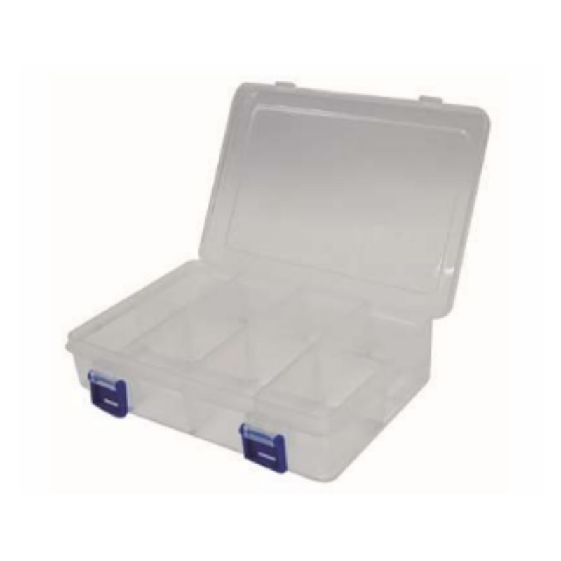 PantP G-130 PP透明零件盒13×7×2.5cm(10分隔)