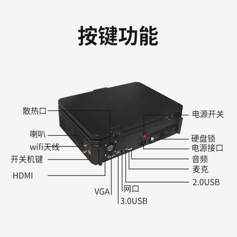 泛腾 POC 执法记录仪DZS-HDC198 12T高清大图