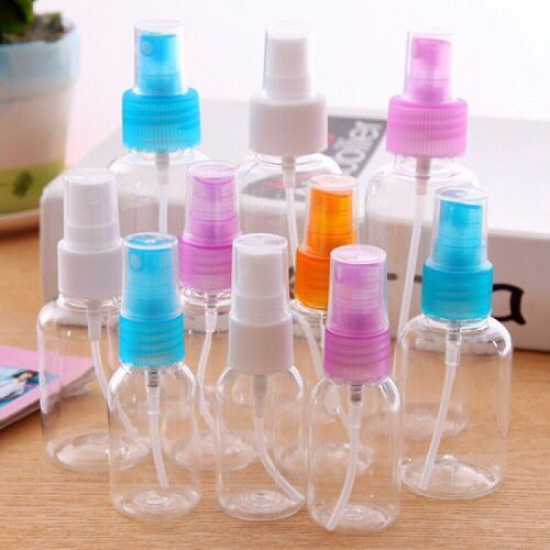 30ML+100ML [30/50/100ML装]化妆品分装瓶化妆水小喷壶 塑料透明按压喷雾瓶